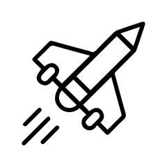 Rocket Ship Launching