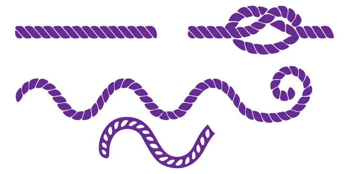 rope brush pattern. Thread pattern seamless