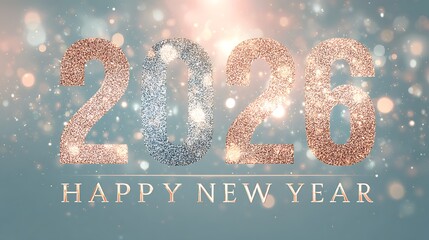 2026 Glittering Numbers New Year Celebration