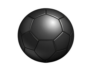  Firefly_Soccer ball icon, simple black style