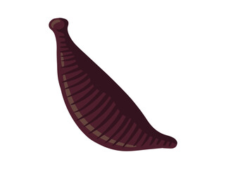 Leech Worm Clip Art Illustration