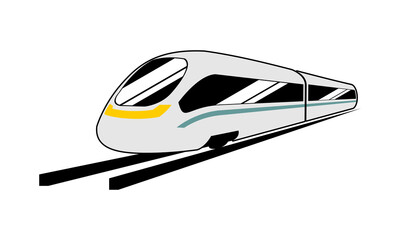 Local train illustration design vector