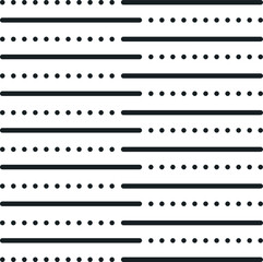 Texture in the form of horizontal stripes and dots.
