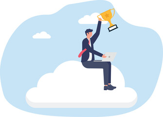 illustration of efforts in achieving business awards and accomplishments
