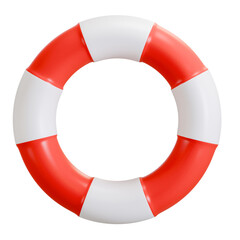 lifebuoy safety 3d icon illustration