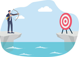 illustration of the challenge in achieving business targets
