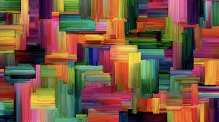 Vivid Abstract Line Pattern Background
