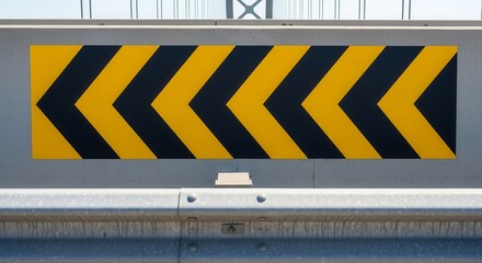 Warning Chevrons: A Bold Visual Guide For Hazard Awareness Navigation