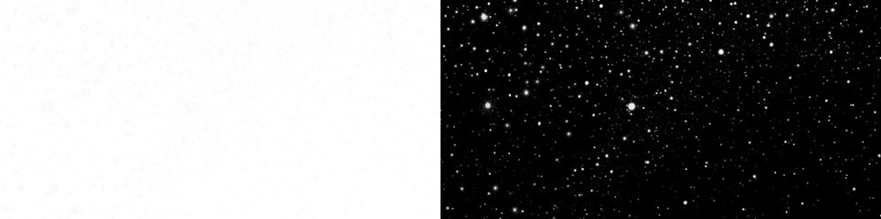 PNG Overlay with White Snowflake Effect on Transparent Background