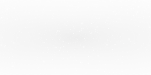 White Snowflake PNG with Transparent Background for Overlay Effects