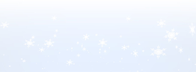 PNG Snowflakes Overlay on Transparent Blue Background on transparent background