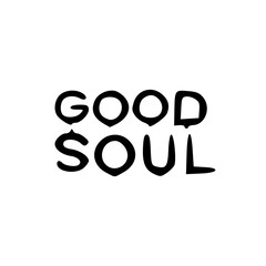 good soul text design