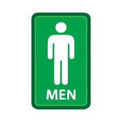 Men's Restroom Sign