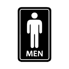 Men's Restroom Sign