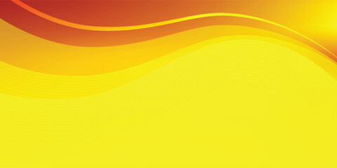 Abstract Gradient: Red, Yellow Waves, Curved Lines, Bright Light, Background. Presenting a warm, modern graphic element for diverse designs, adding vibrancy and visual appeal