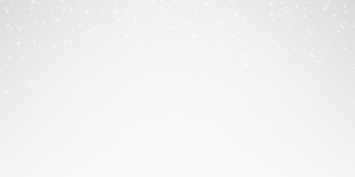 Gentle snowflakes falling overlay PNG effect with transparent background for