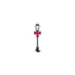 christmas fir tree decoration top view isolated on white or transparent png