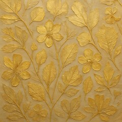 Design Hintergrund - Wandoberfl&auml;che - Bl&auml;tter - Relief