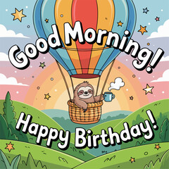 good morning typography , good morning lettering, good morning 