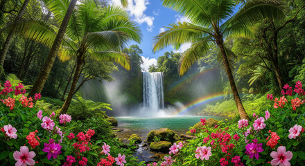 waterfall in the forest