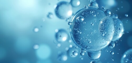 Close-up cellular structure oxygen molecule within transparent cell. Microscopic view displays intricate biological details, molecular connections. Image represents scientific research, biotechnology