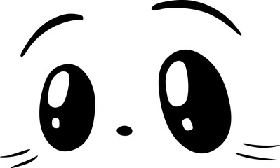 Fototapeta premium Design of kawaii animal expression