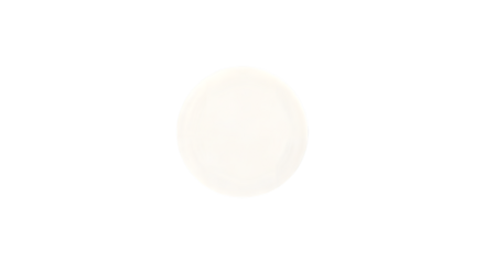 Minimalist White Vertical Oval Shape on Black Background