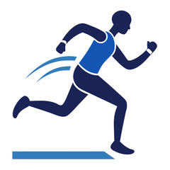 Fitness Tracking Silhouette