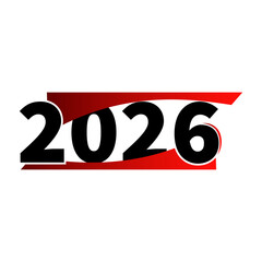 Futuristic 2026 Font Style Poster