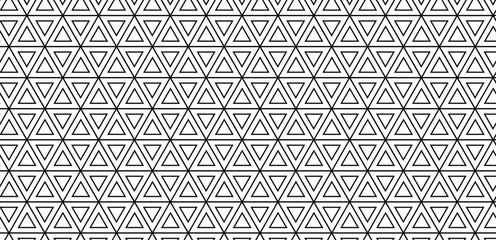 Geometric triangle vector seamless pattern for background and wallpaper ai file