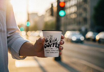Paper Coffee Cup Mockup