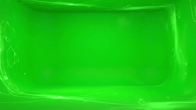 Online Learning & Masterclass Concepts with a young woman dancing on green screen background attractive girl making content for social media modern blogger creating master class chroma key distortion