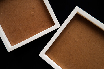 Fototapeta premium Modern Empty Frames for Branding and Design Showcase