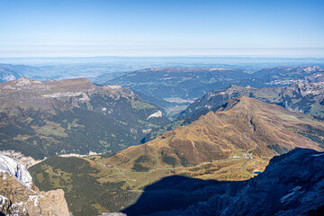 view from the top of the mountain