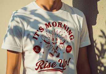 T-shirt With Shadow Mockup