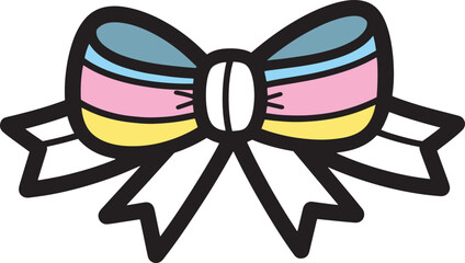 Set of Vector Gradient Ribbons and Rosettes: Colorful Banners, Medals, Awards, Seals, and Labels for Web Design.