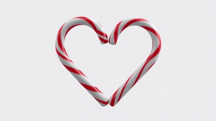 heart shaped candy canes