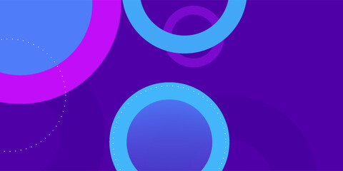 Modern blue and pink colorful abstract background with geometric shapes, lines and waves