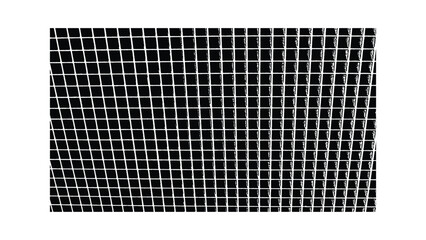 Grid black and white vector background texture. Modern abstract perspective geometric shapes pattern lines