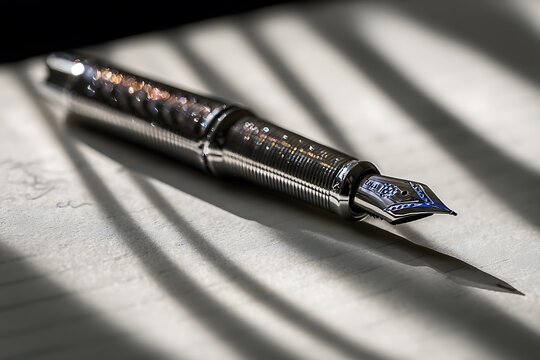 a fountain pen - Powered by Adobe