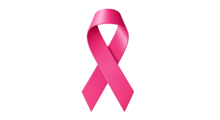 Pink Breast Cancer Awareness Ribbon symbol