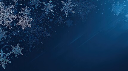 Abstract Blue Background with Scattered Light Particles and Gradient