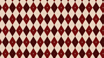 Argyle Vector Pattern. Christmas Background. Golf Textile Print. Emerald Diamonds with Gold Accent Lines. Seamless Pattern Tile. Argyle vector pattern. Argyle Seamless pattern for holidays.