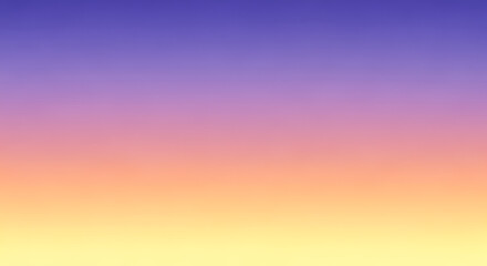 Smooth colorful gradient background with purple pink orange yellow hues