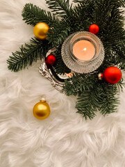 Christmas tree with decorations