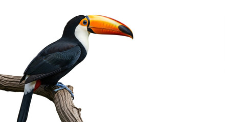 Obraz premium toucan isolated on white background