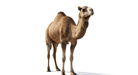 camel on white background