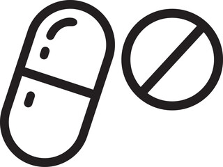 Medicine pills icon vector, Symbol, logo illustrations