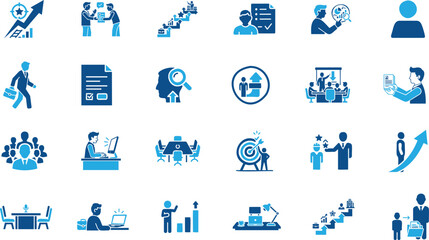 Career and Job Profile Professional Icon