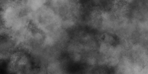 Cloud, fog, or smoke isolated on black background. abstract soft textured white and black background with gray speckles, smoke background and dense fog grunge smog texture art design. 